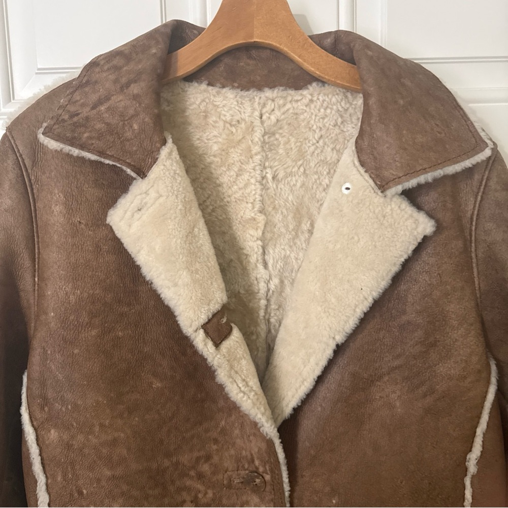 Source Unknown Brown Teddy Jacket - image 3